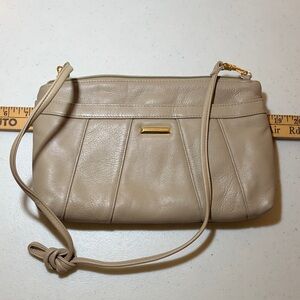 Cabin Creek Beige Crossbody Bag